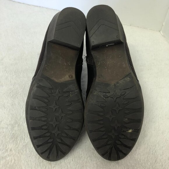 Dorking By Fluchos Brown Leather Heeled Booties Size 37 (6.5 US) - Picture 6 of 10